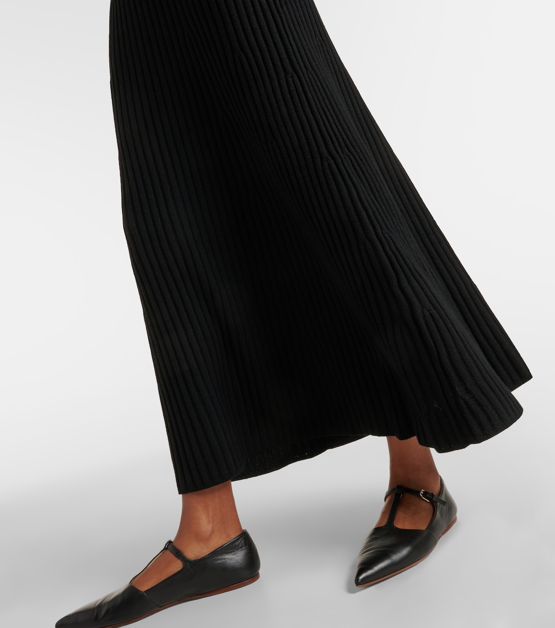 Robe longue Meier en laine et cachemire | Gabriela Hearst