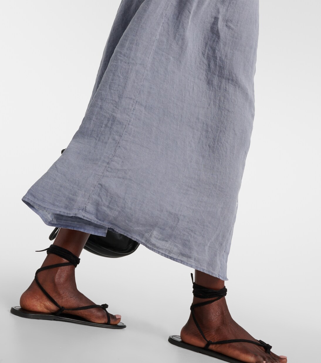 Robe longue Luna en lin | Velvet