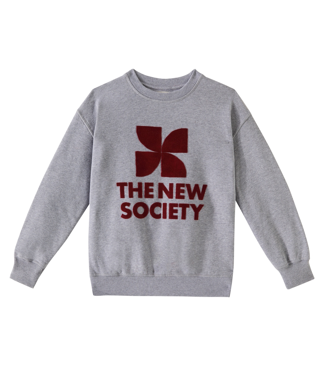 Space logo cotton jersey sweatshirt | The New Society