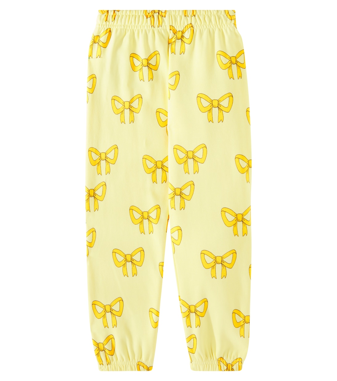 Bow cotton jersey sweatpants | Mini Rodini
