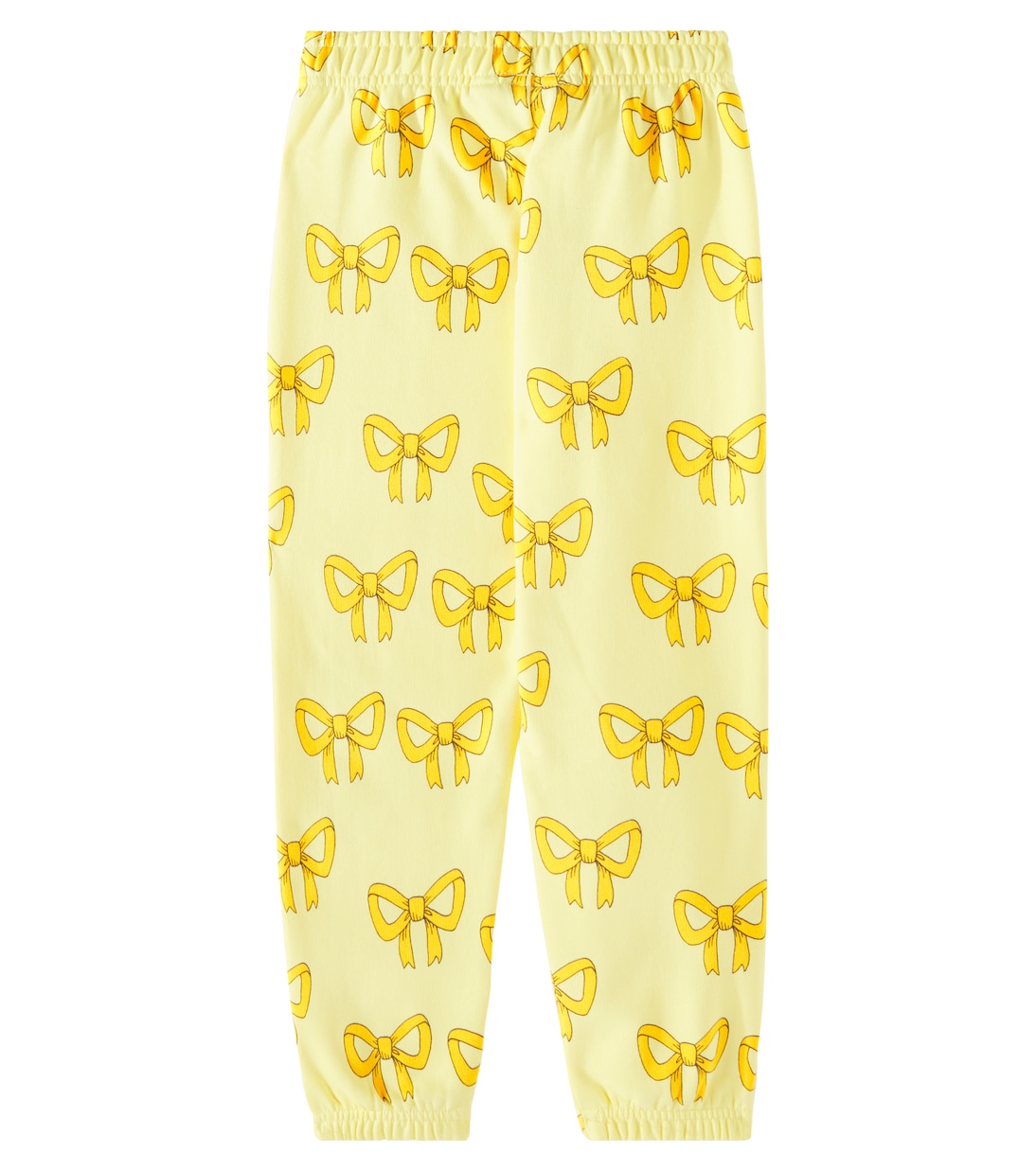 Bow cotton jersey sweatpants | Mini Rodini