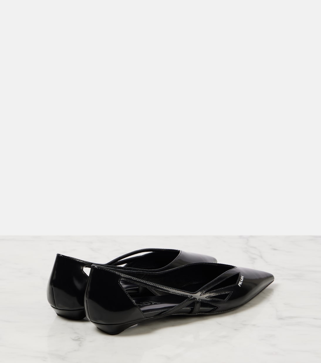 Ballerine in pelle | Prada