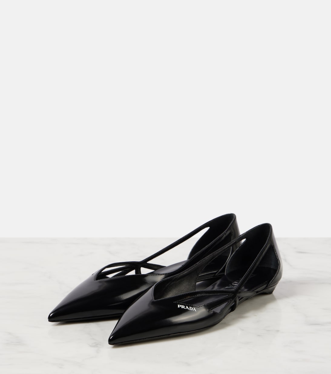 Ballerine in pelle | Prada