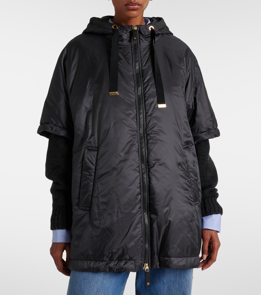 The Cube Wattiertes Cape Greenci | Max Mara