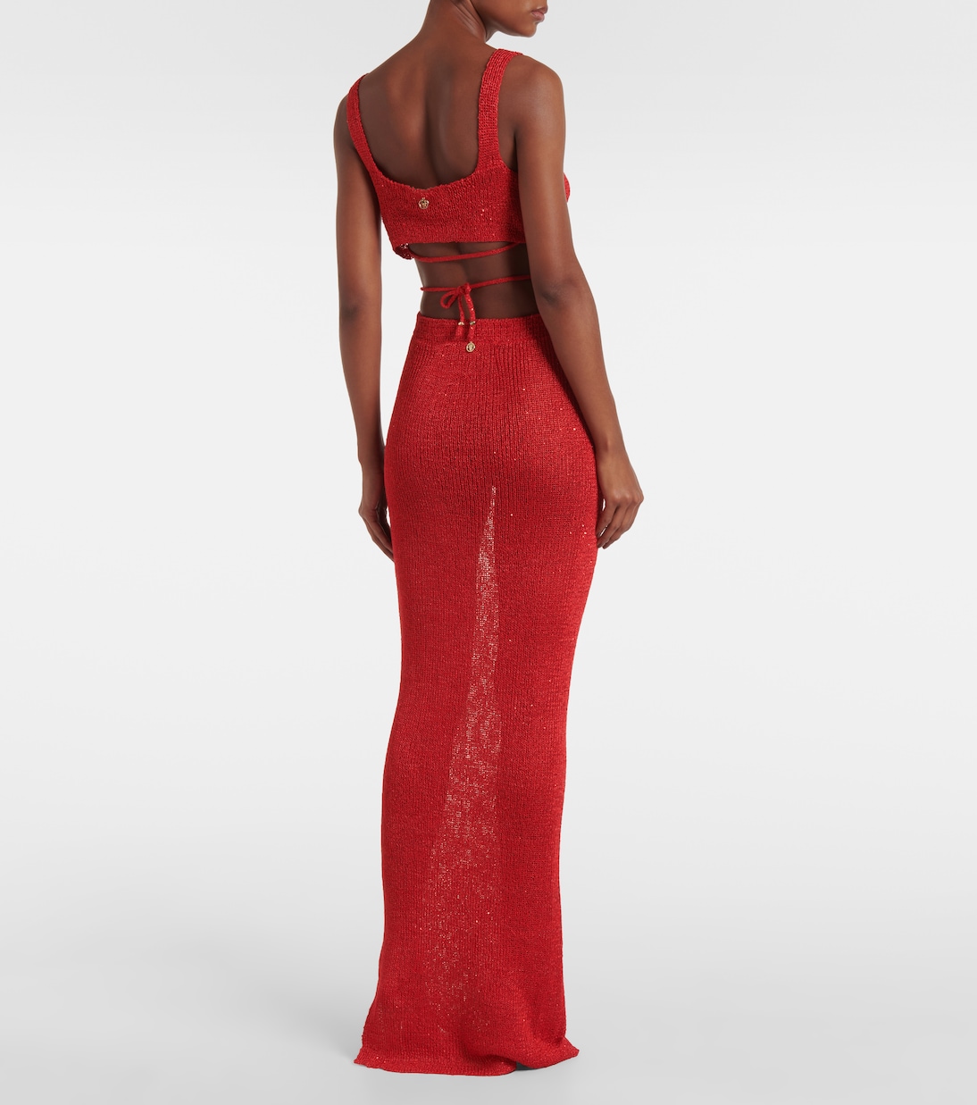 Cropped-Top Alma aus Strick | Bananhot