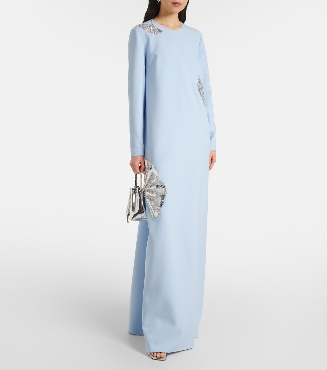 Naima embellished crêpe gown | Safiyaa