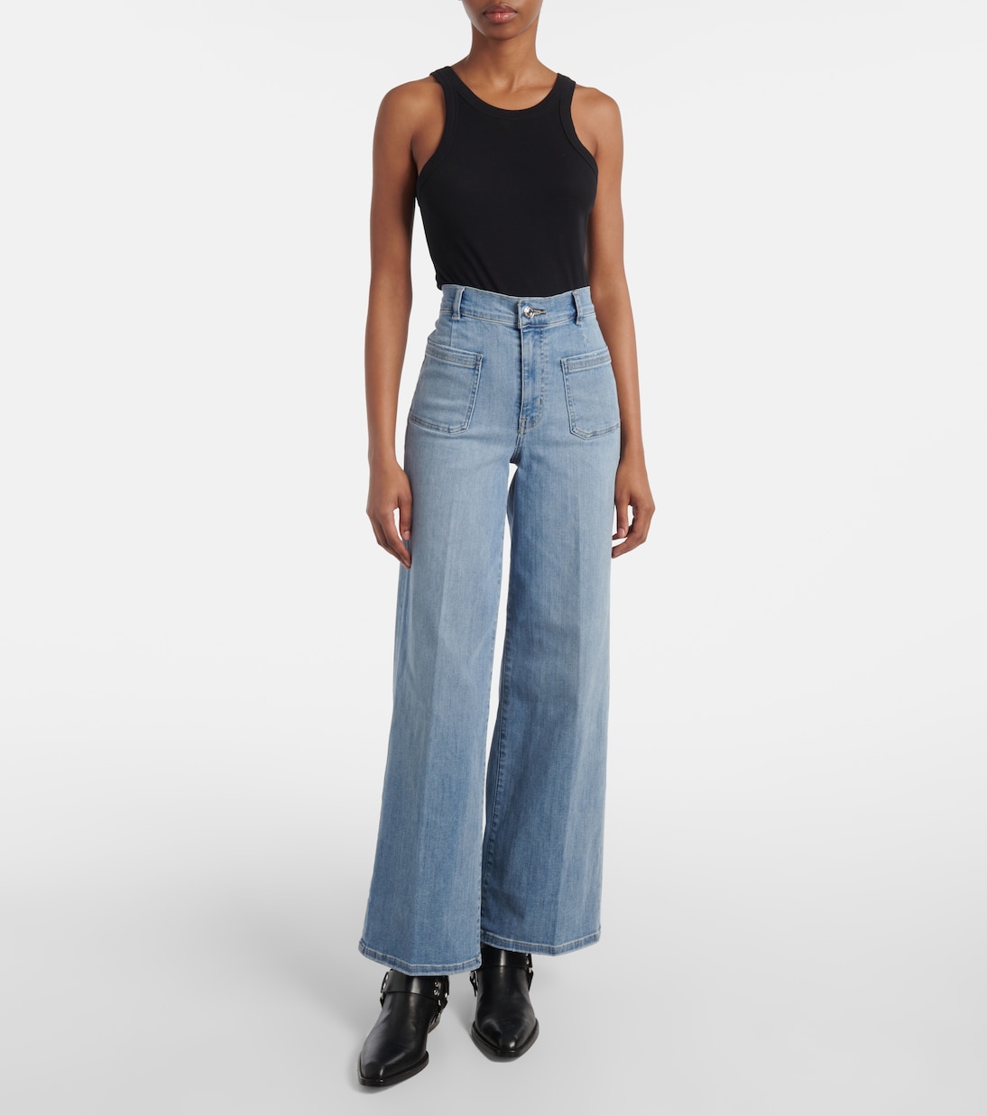 Wide-Leg Jeans Le Slim Palazzo | Frame