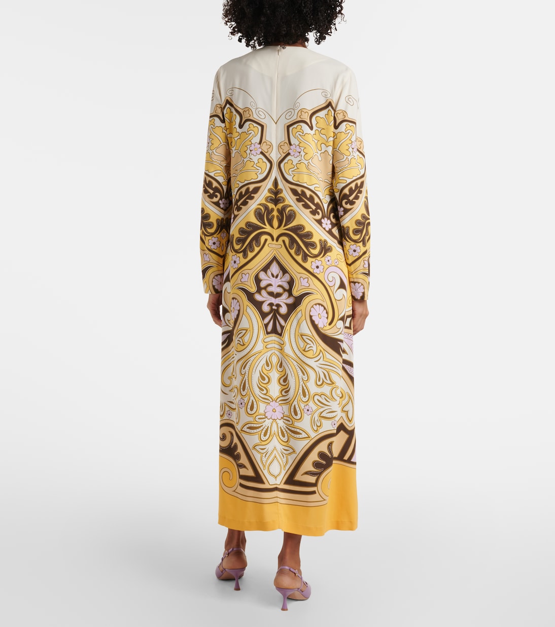 Spells Placée printed maxi dress | La DoubleJ