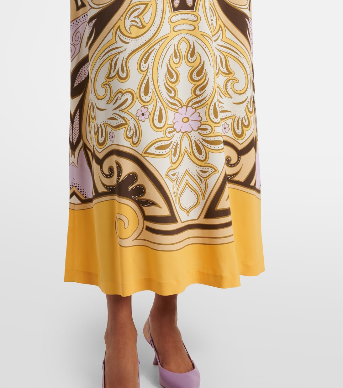 Spells Placée printed maxi dress | La DoubleJ