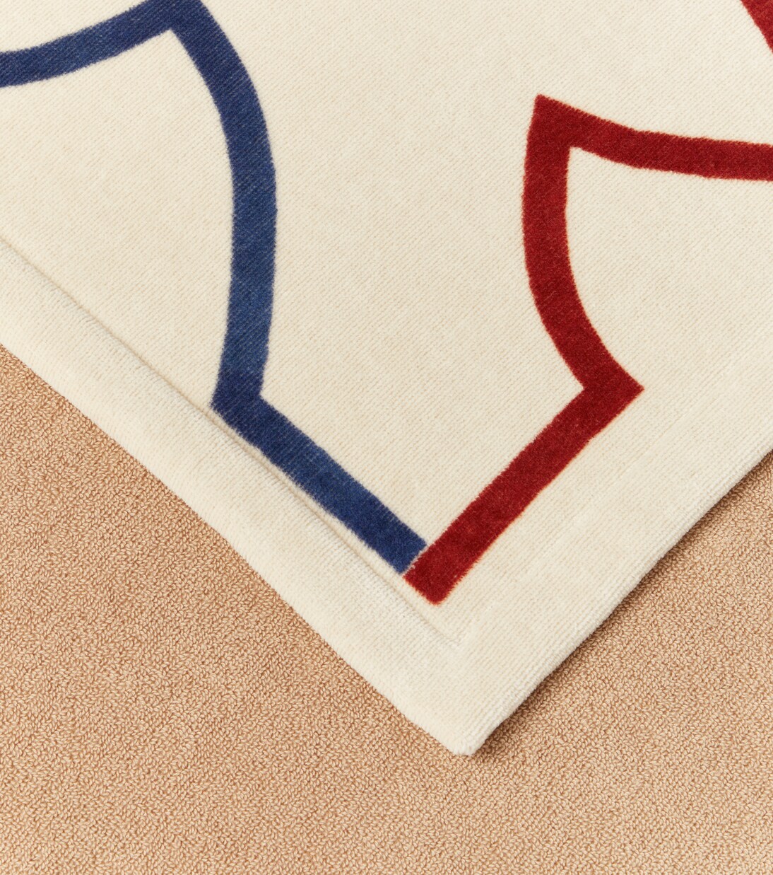  Fish and Turtle cotton terry beach towel | Loro Piana