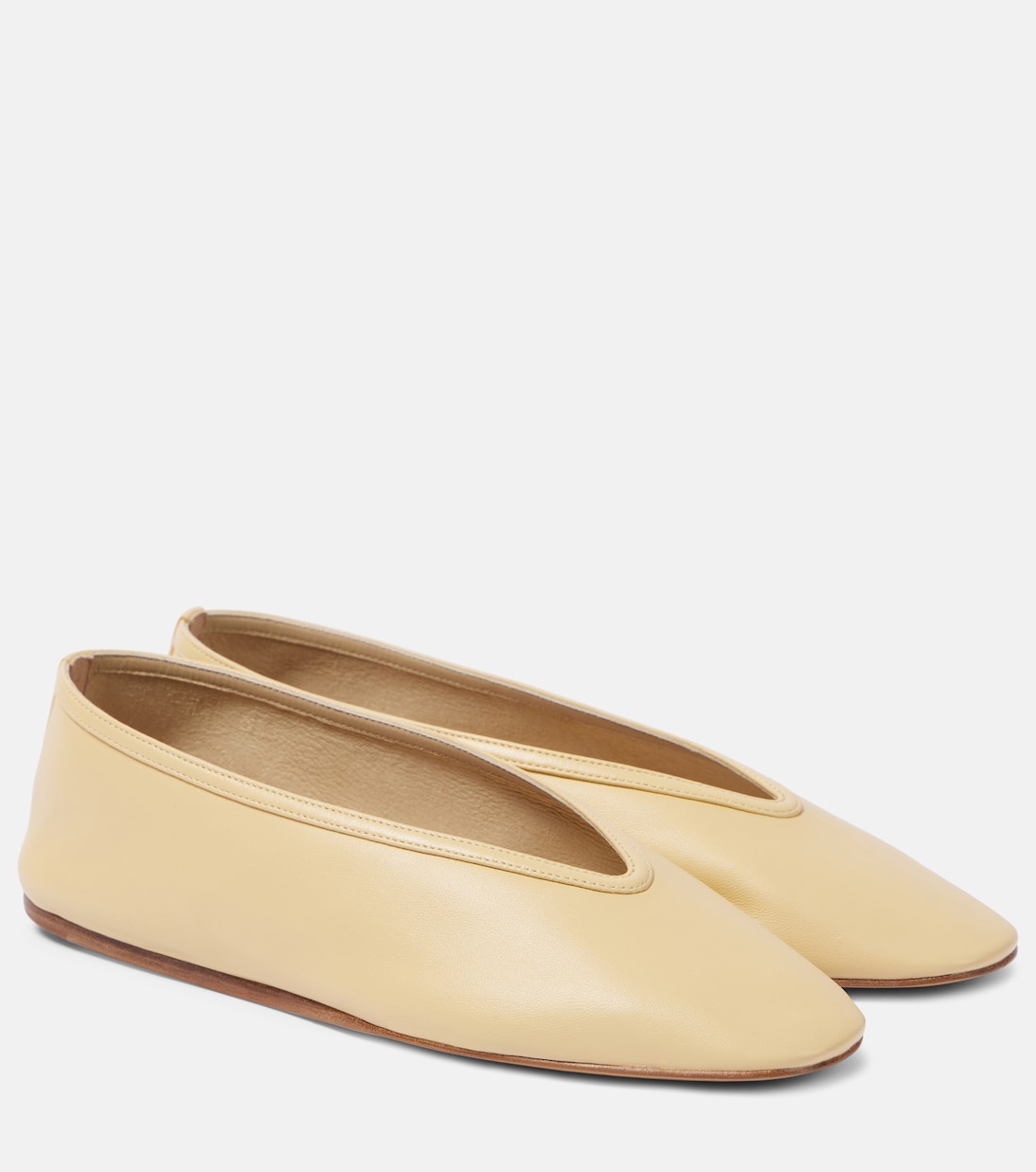 Luna leather ballet flats | Le Monde Béryl