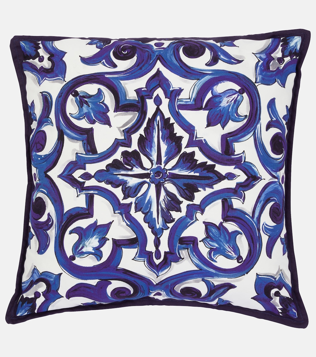 Small printed canvas cushion | Dolce&Gabbana Casa