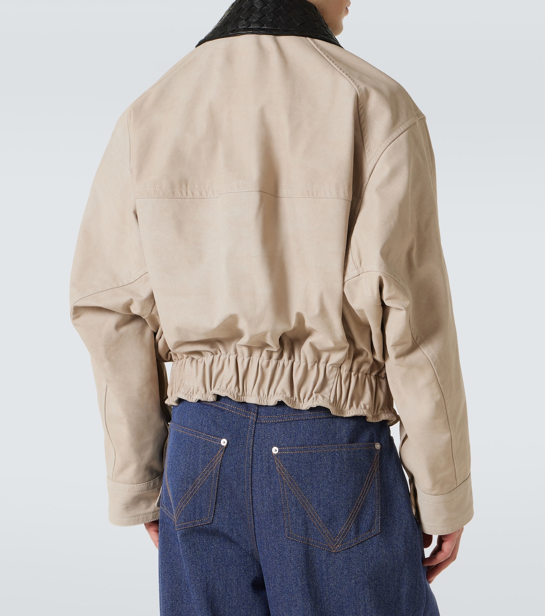 Intrecciato leather twill blouson | Bottega Veneta