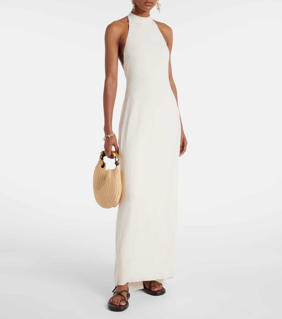 Abito lungo Carrie in jersey | Bananhot