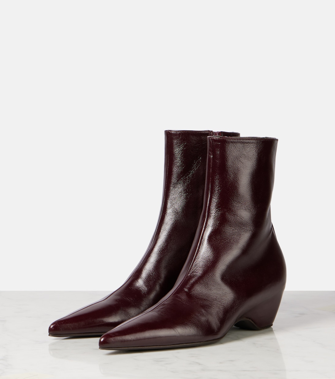 Sybil 40 leather ankle boots | Khaite