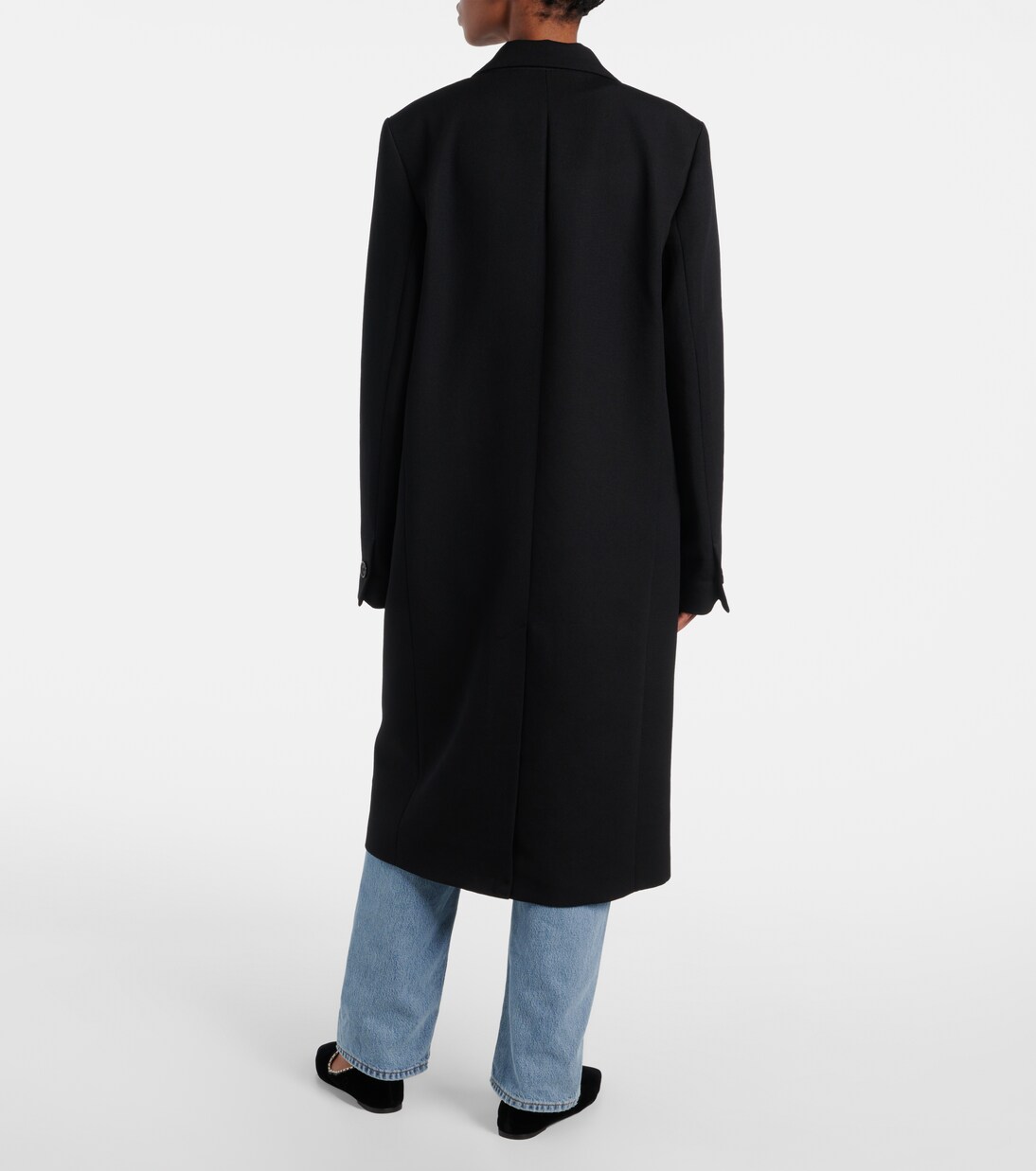 Cappotto in canvas di misto lana | Toteme