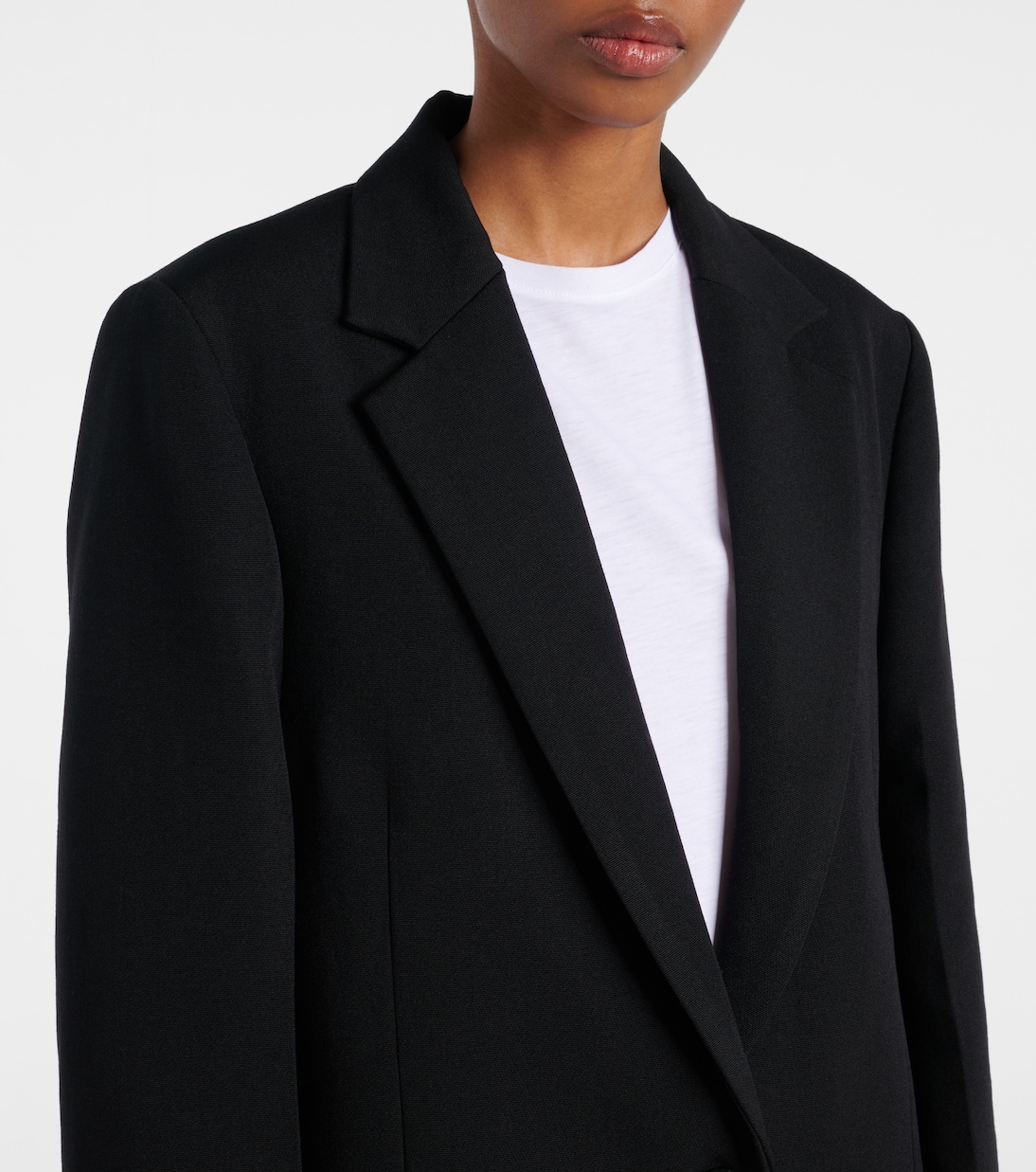 Cappotto in canvas di misto lana | Toteme