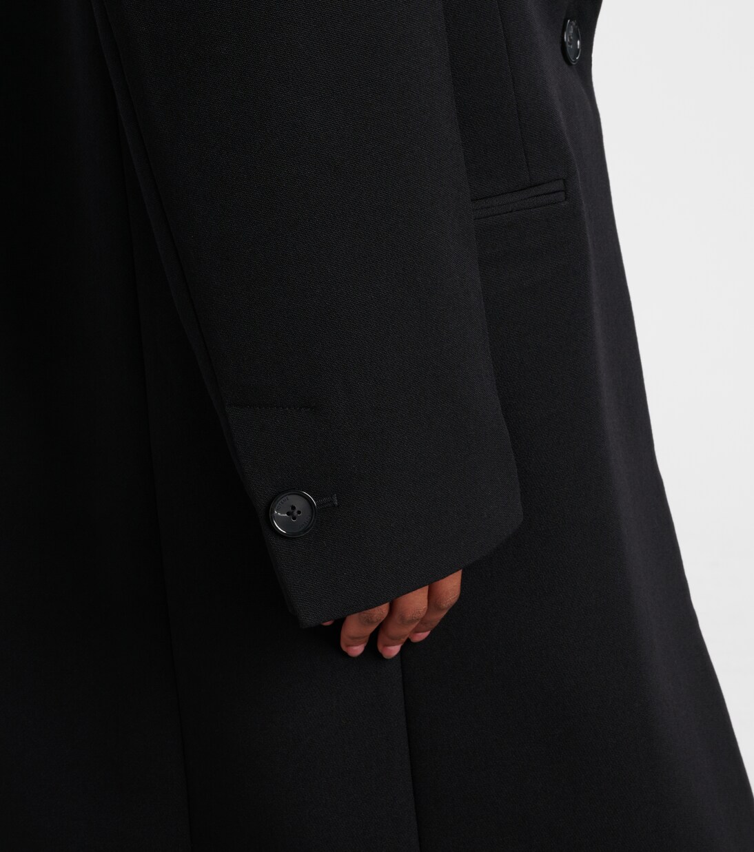 Cappotto in canvas di misto lana | Toteme