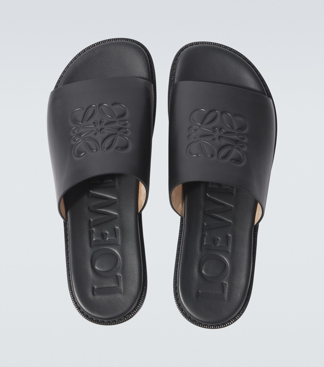 Paula's Ibiza Flex Anagram leather slides | Loewe
