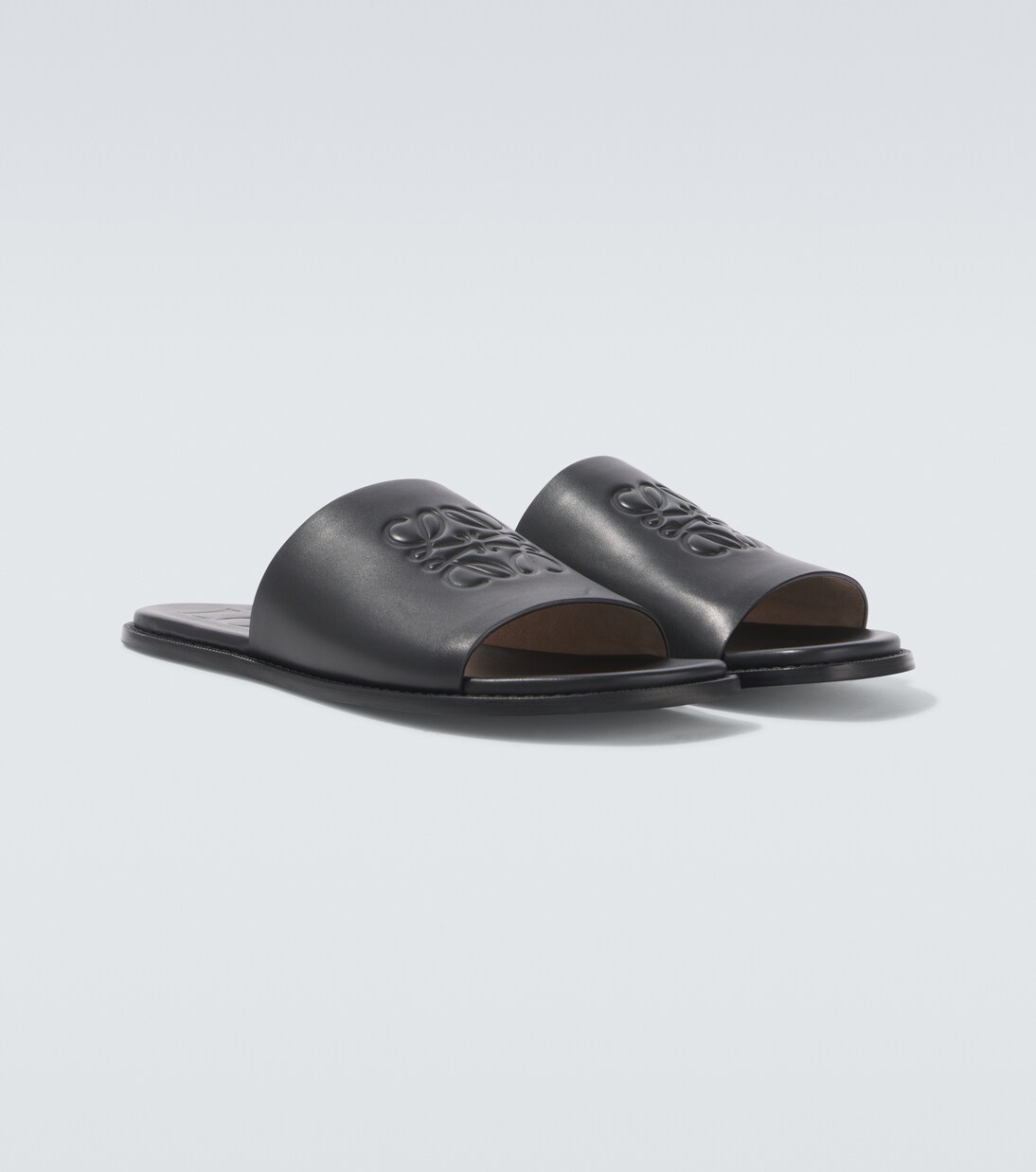Paula's Ibiza Flex Anagram leather slides | Loewe