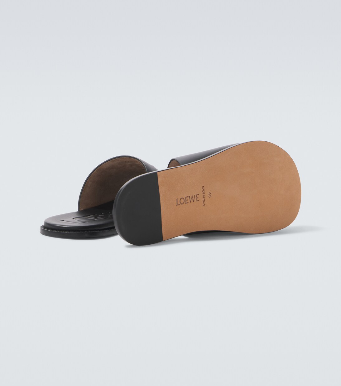 Paula's Ibiza Flex Anagram leather slides | Loewe