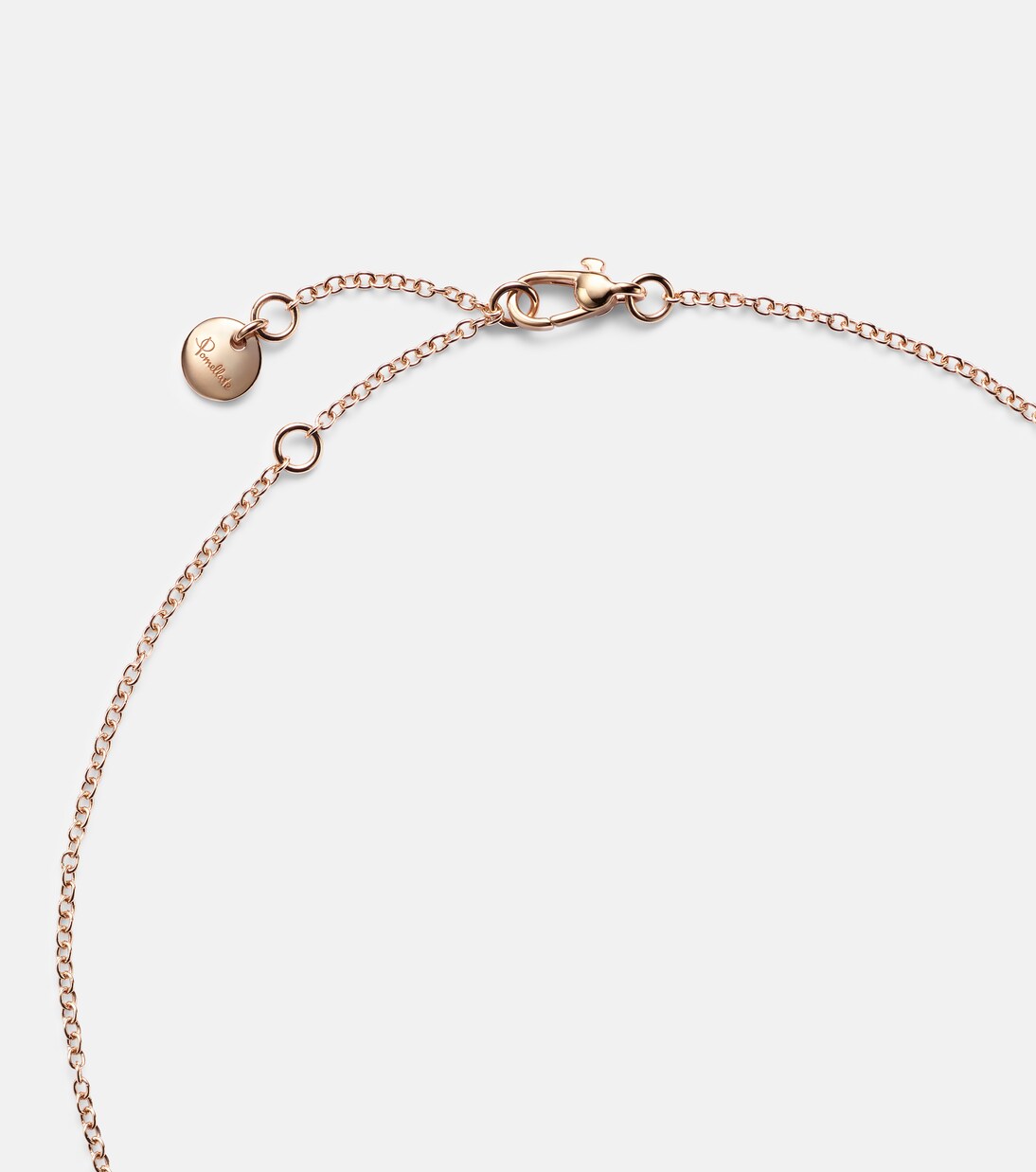Collana Pom Pom Dot in oro rosa 18kt con turchese e diamanti | Pomellato