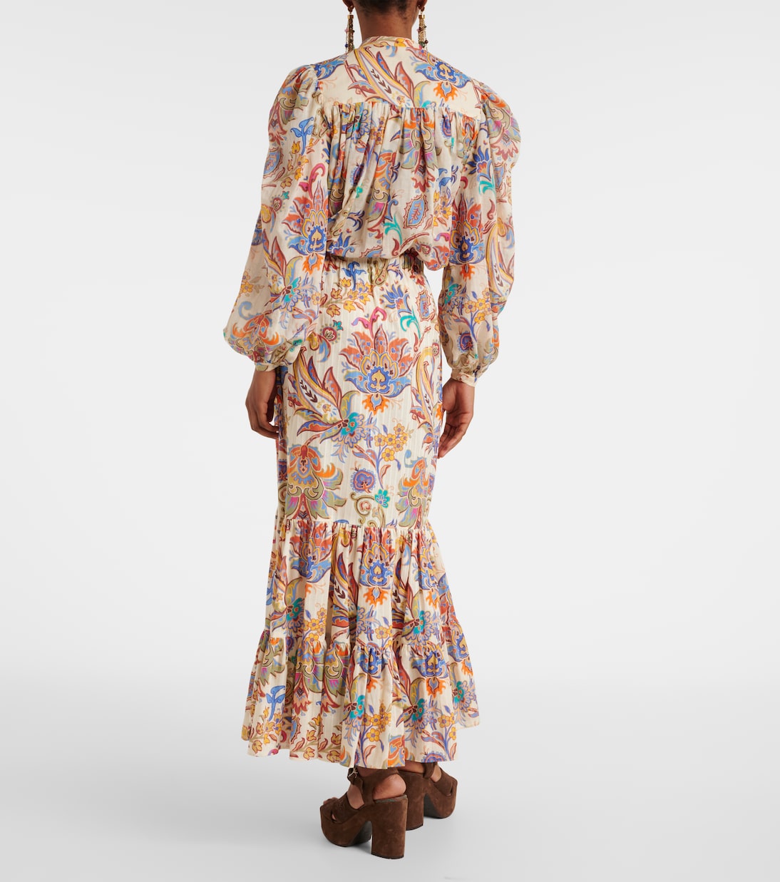 Maxirock aus Baumwolle | Etro