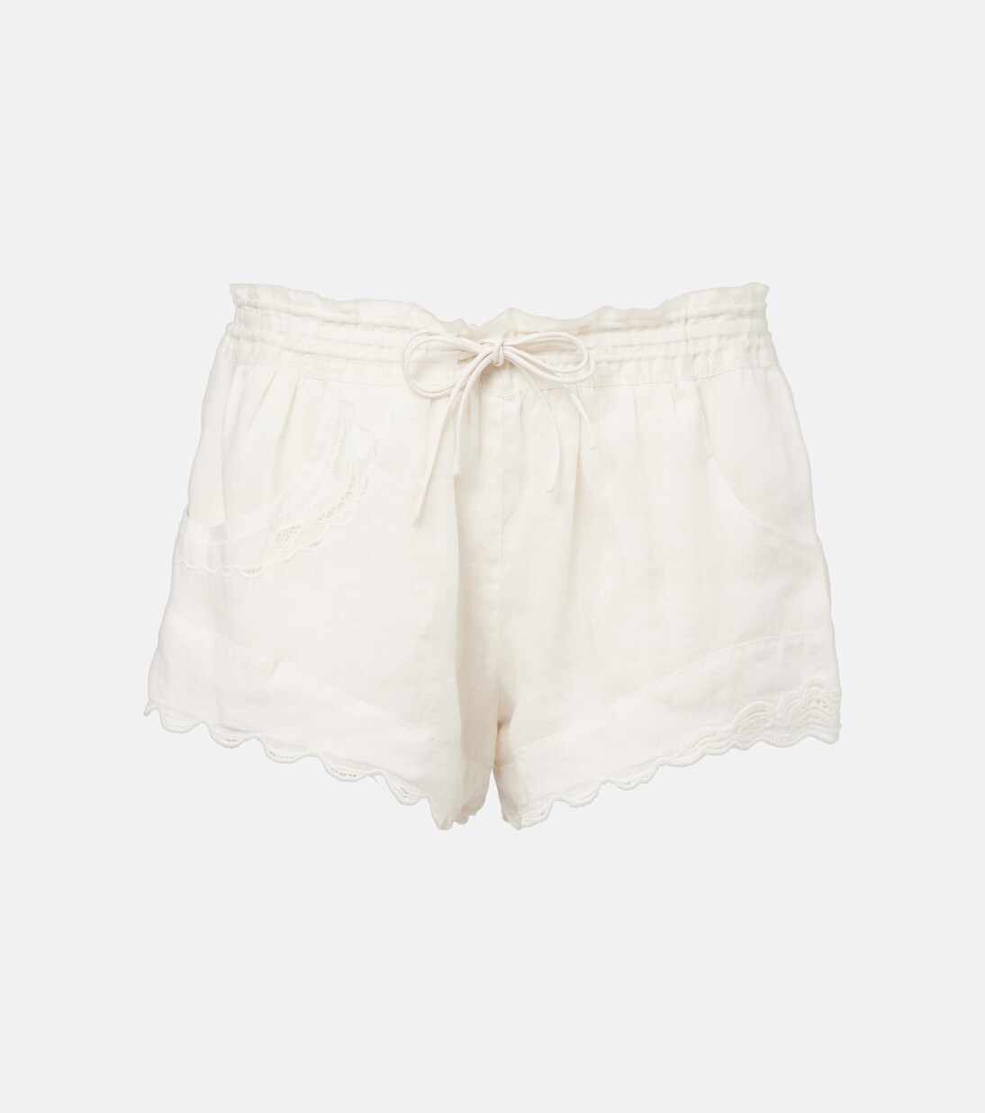 Shorts Lola de ramio con bordado inglés | Isabel Marant