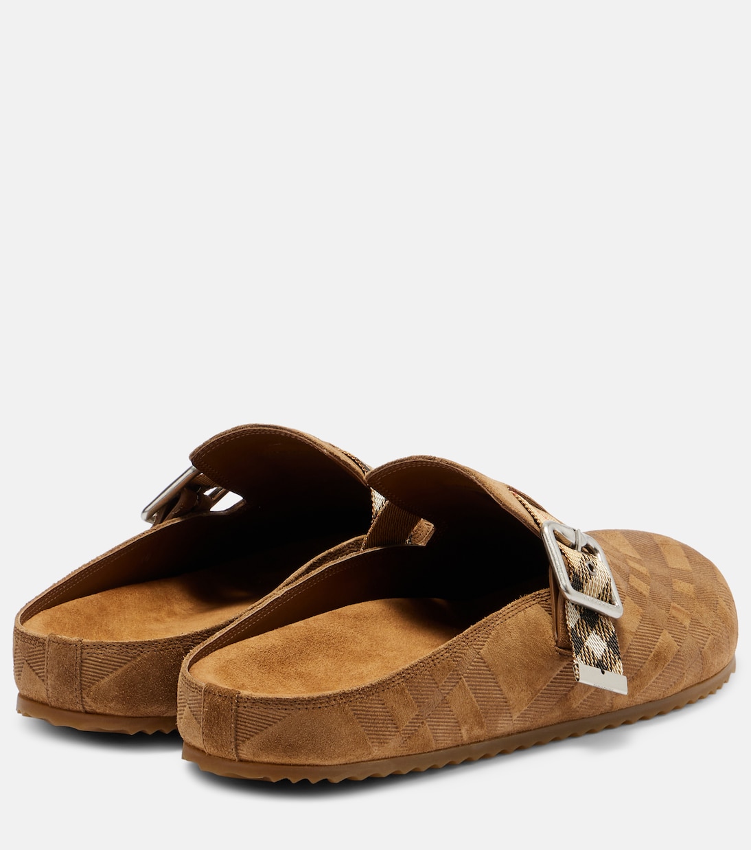 Slippers aus Veloursleder | Burberry