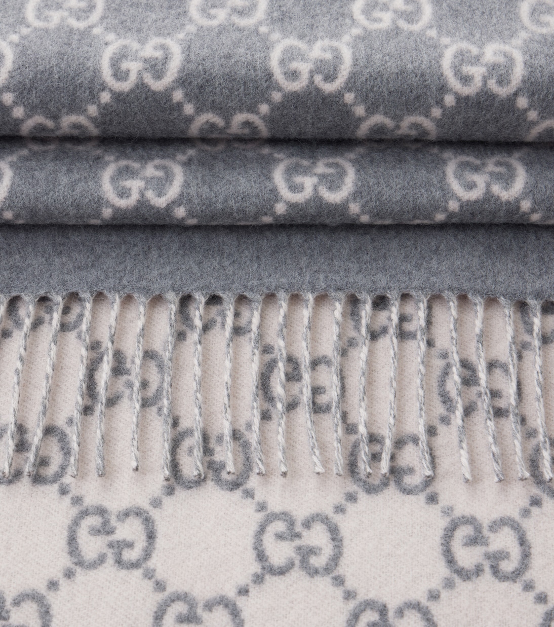 GG wool and cashmere blanket | Gucci