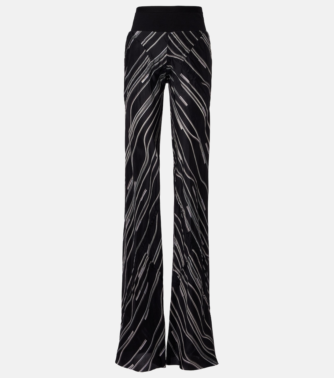 Weite Hose Bias aus Cady-Crêpe | Rick Owens