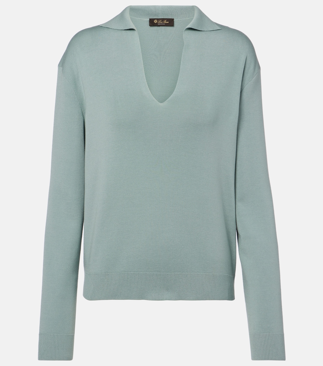 Polopullover aus Seide und Baumwolle  | Loro Piana