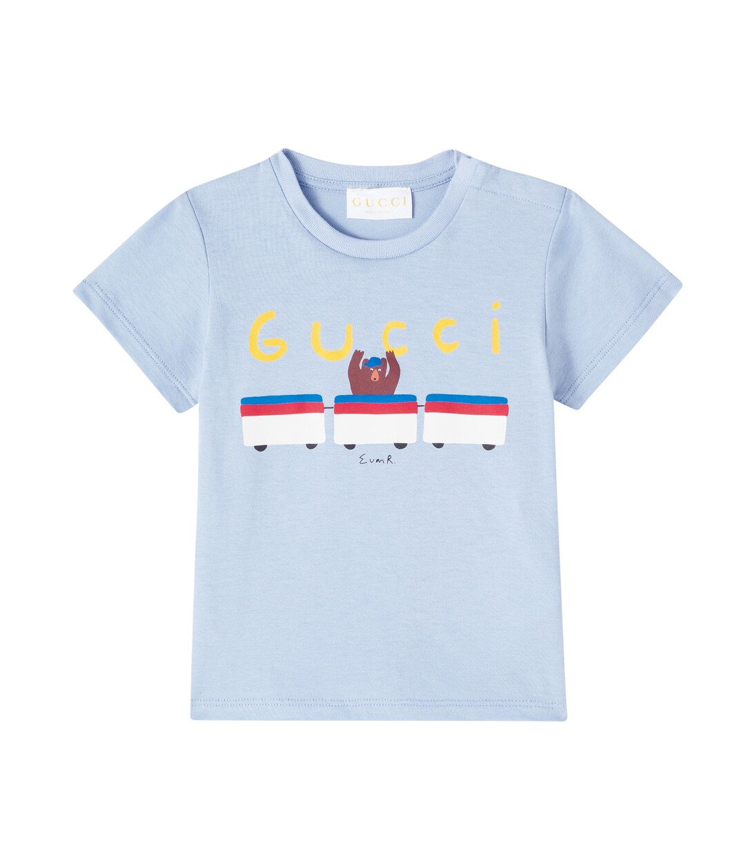 x Euan Roberts Baby printed cotton jersey T-shirt | Gucci Kids