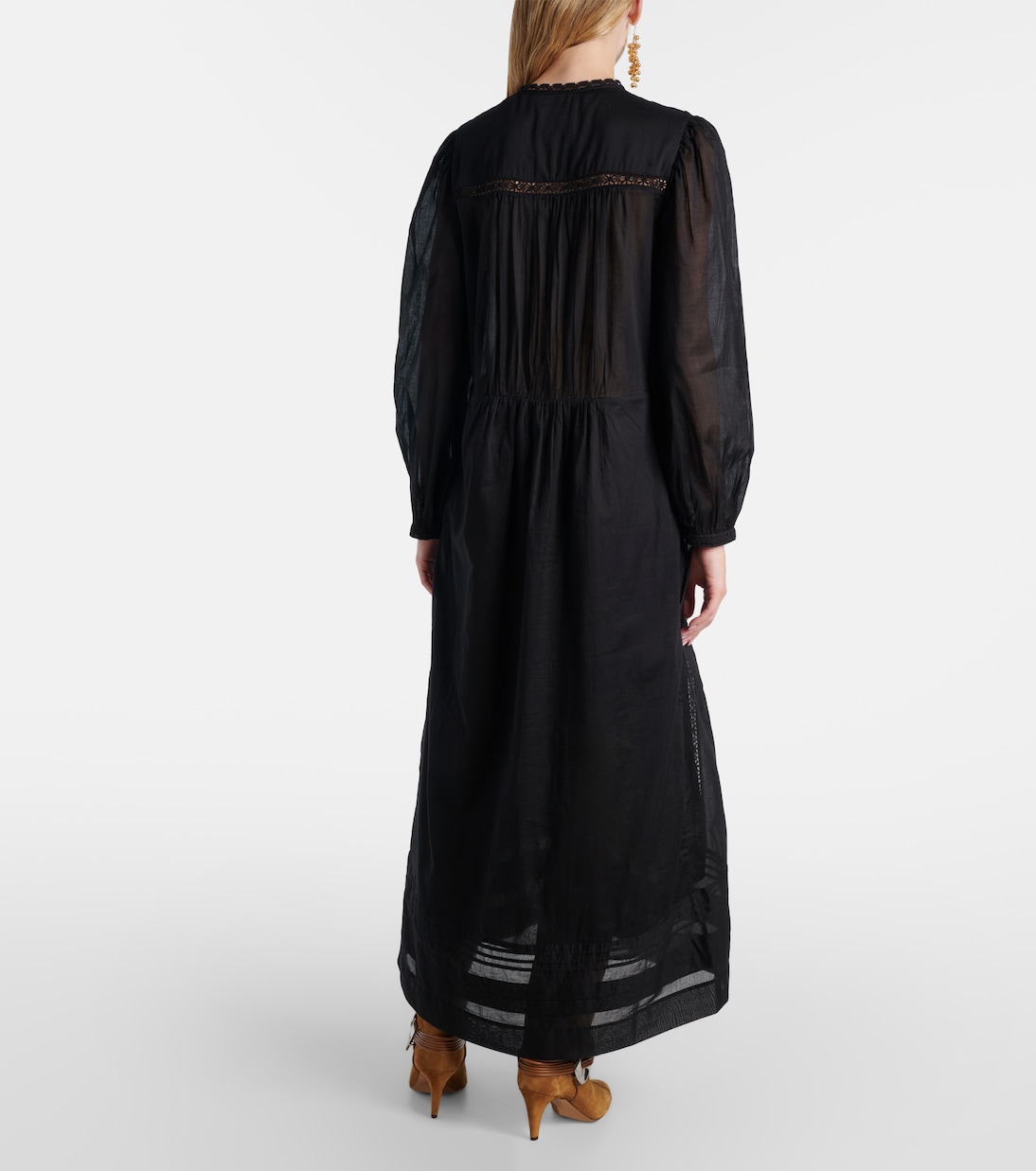 Maxikleid Gisela aus Baumwolle mit Spitze | Marant Etoile