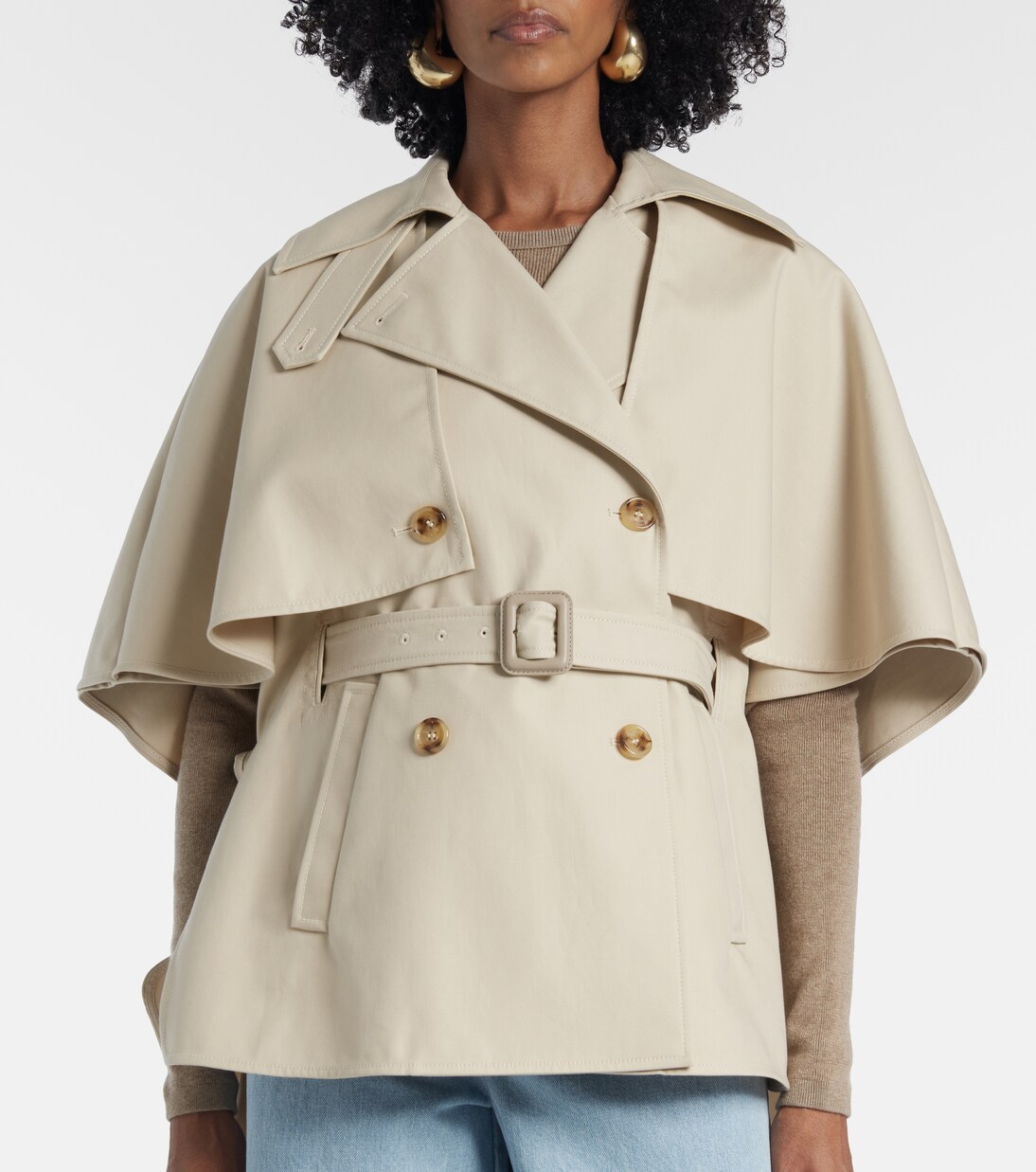 Cropped-Trenchcoat Sigfrid aus Gabardine | Max Mara