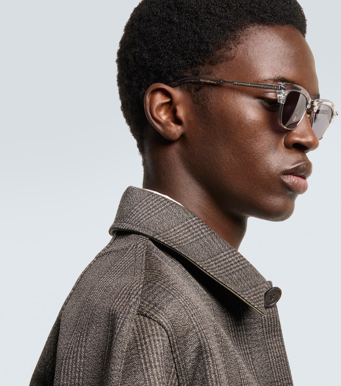 Lunettes de soleil Sartre carrées | Jacques Marie Mage