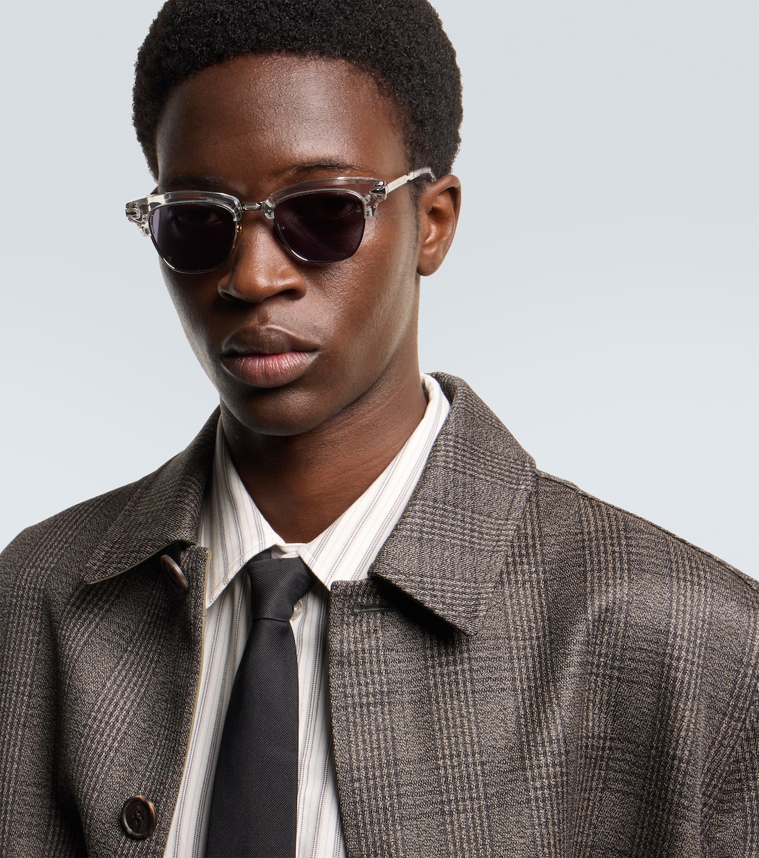 Lunettes de soleil Sartre carrées | Jacques Marie Mage