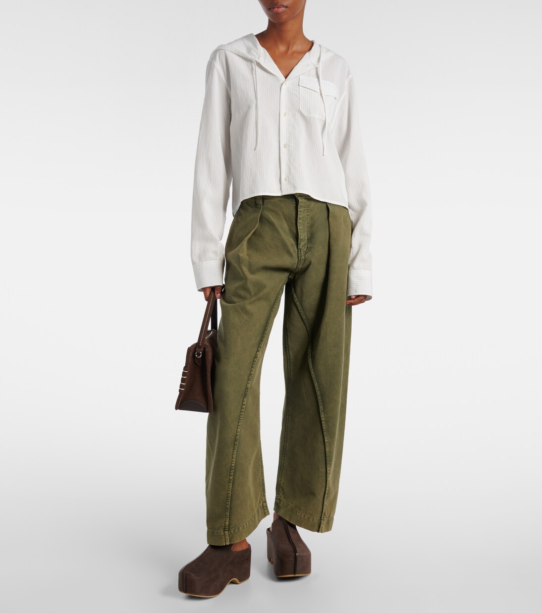 Suede platform mules | JW Anderson