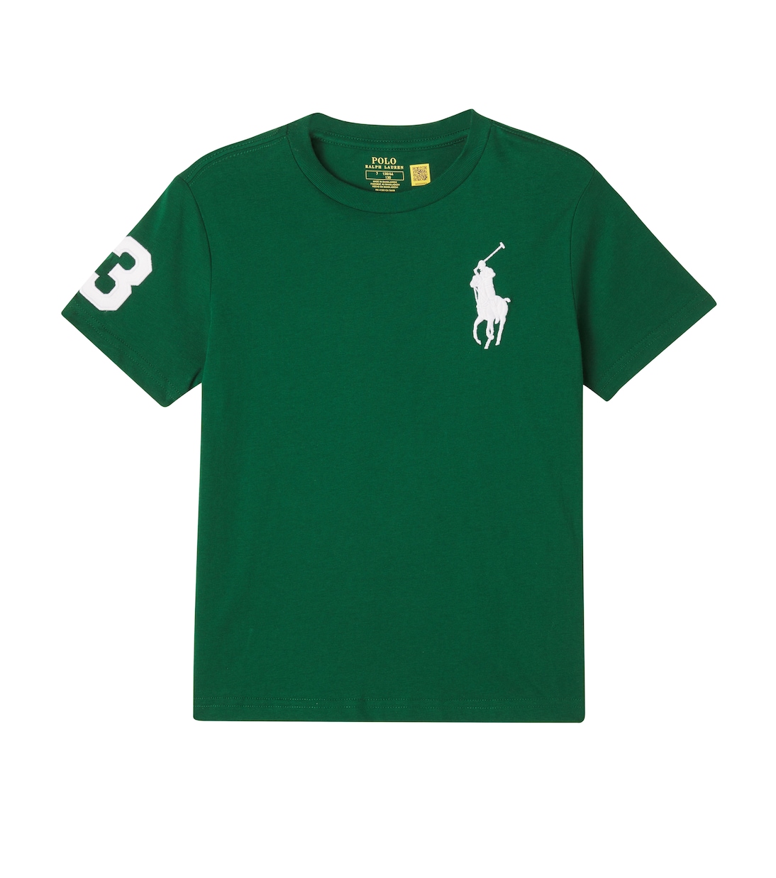 Logo embroidered cotton jersey T-shirt | Polo Ralph Lauren Kids
