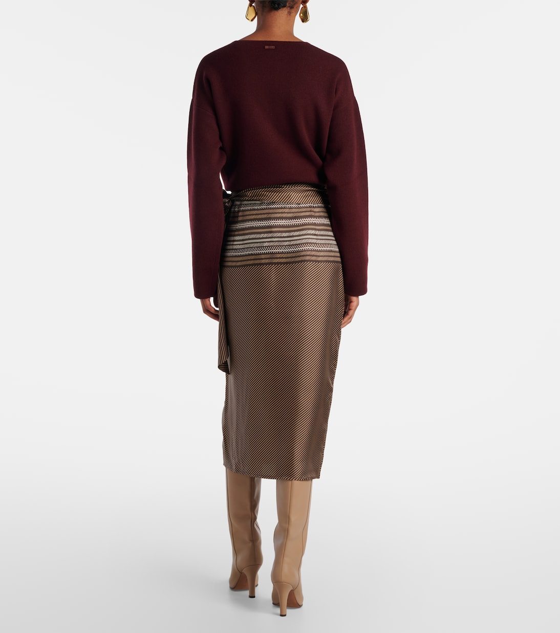 Wickelrock Edro aus Seide | Max Mara