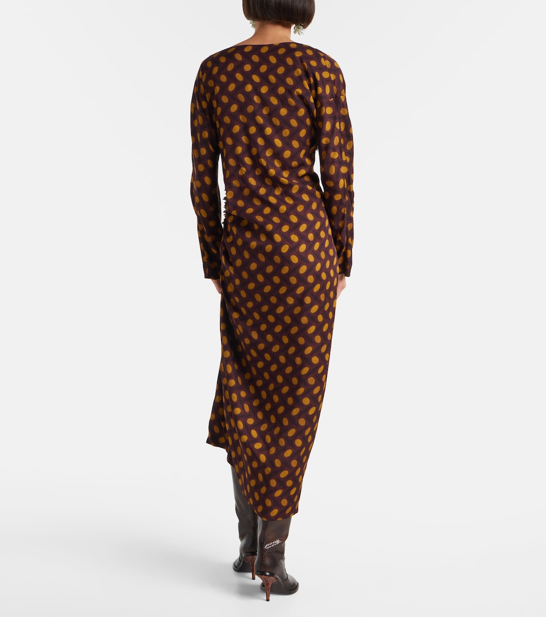 Abito midi Didi a pois   | Dries Van Noten