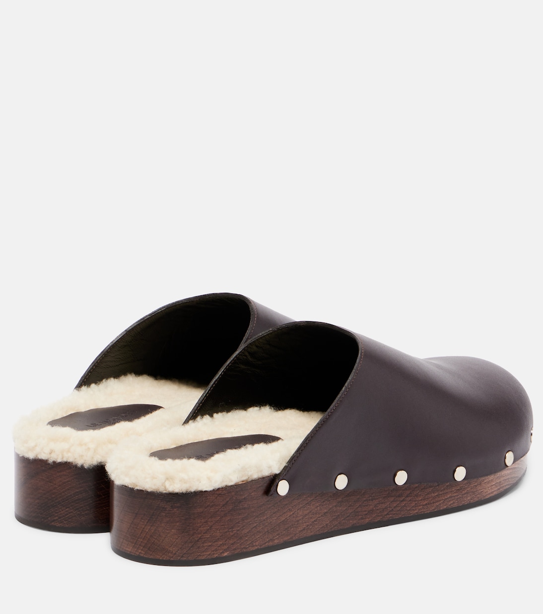 Agnes studded leather mules | Le Monde Béryl