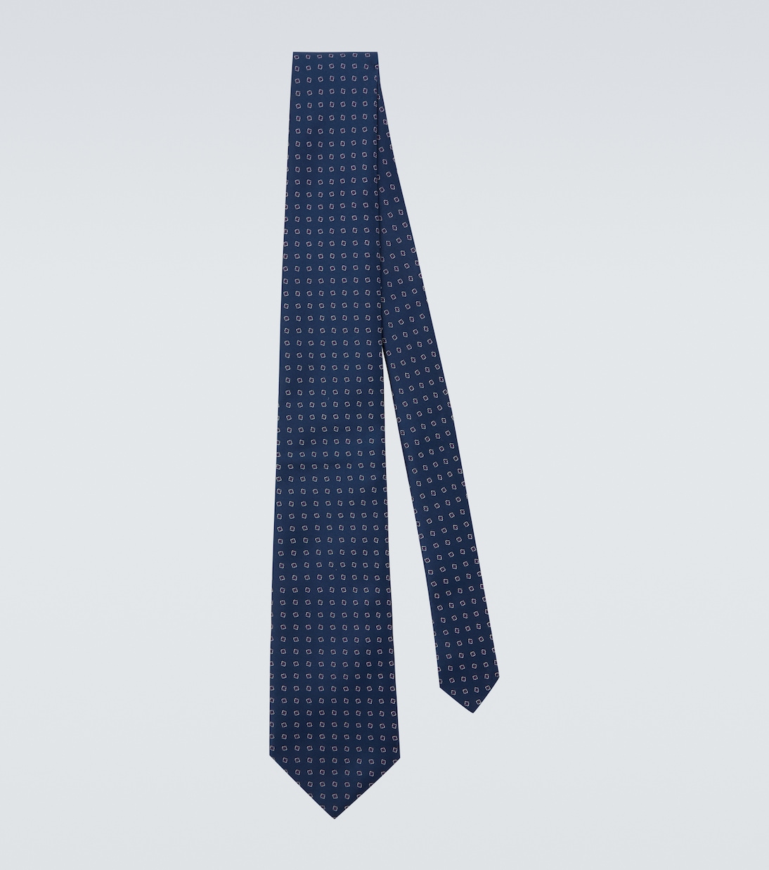 Silk jacquard tie | Charvet