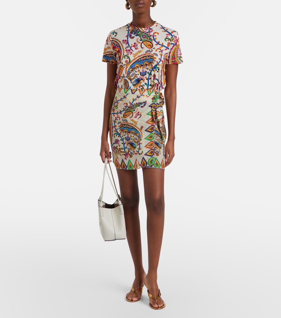 페이즐리 시어 비치 커버업 | Etro