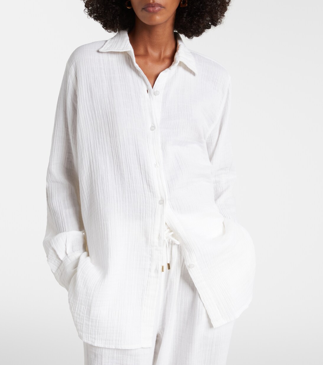 Leona cotton shirt | Melissa Odabash