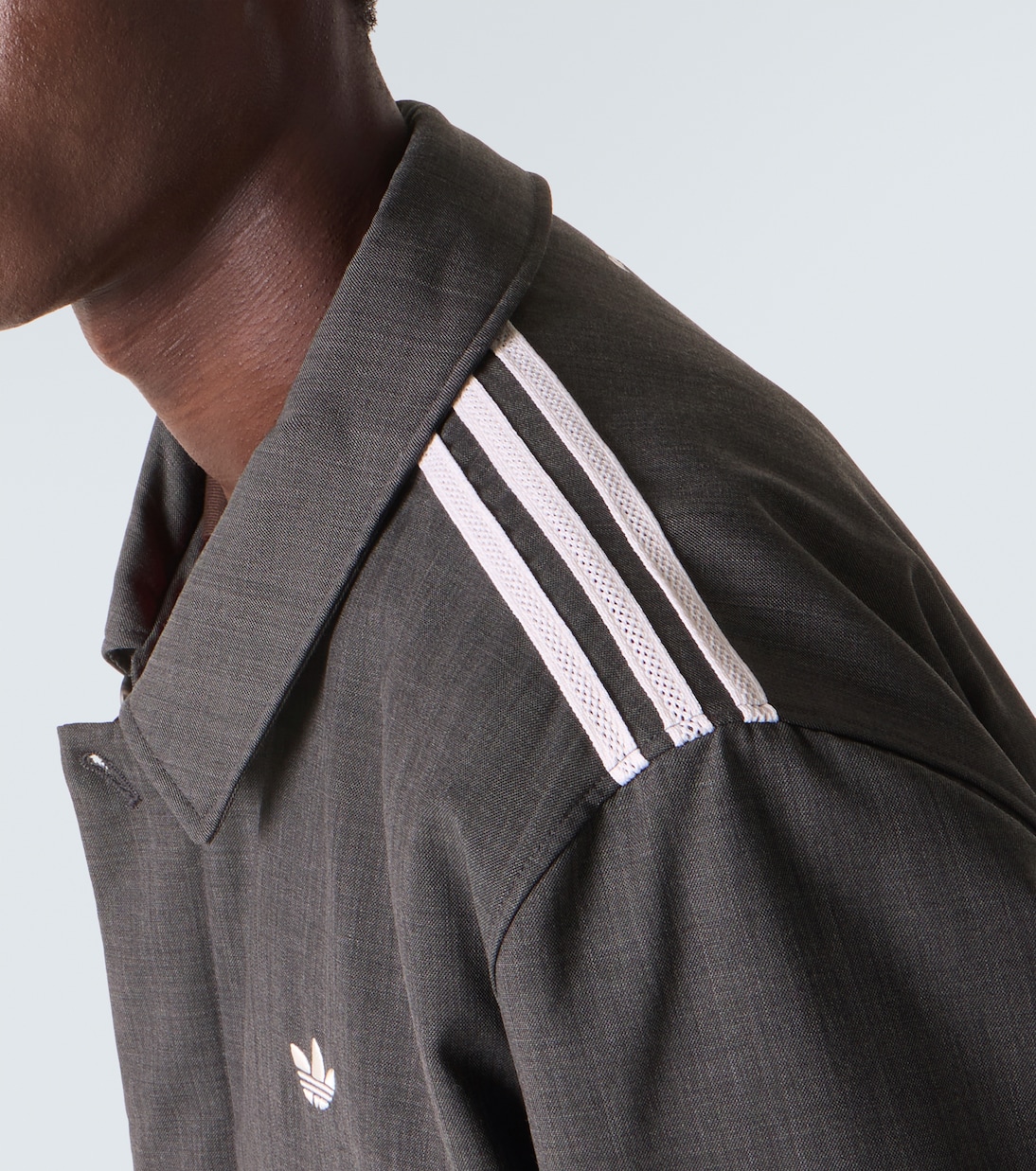 x Wales Bonner wool-blend blouson jacket | Adidas