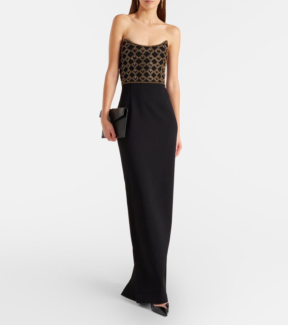 Vesper embellished corset gown | Rebecca Vallance