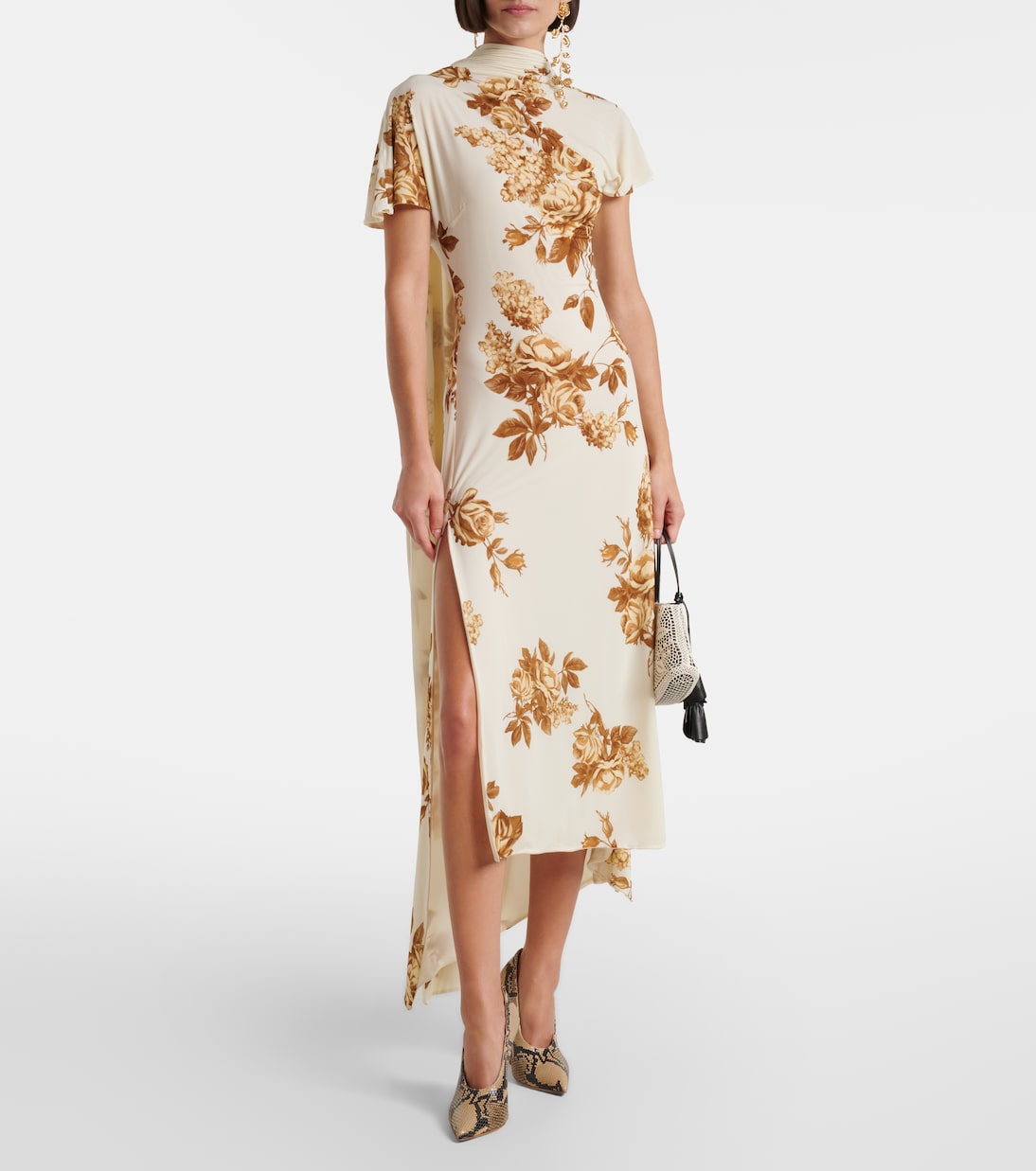 Bedrucktes Midikleid | Magda Butrym