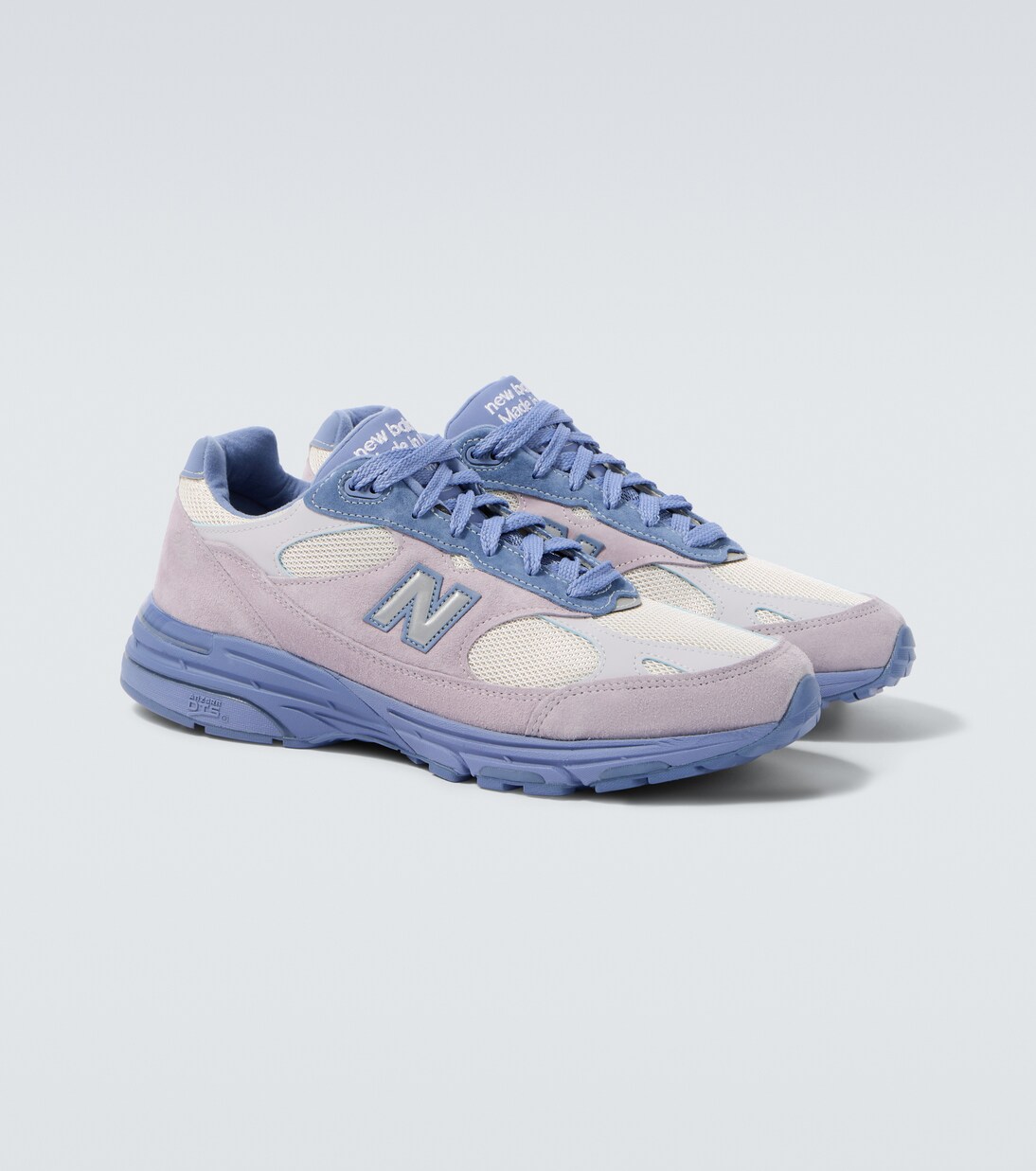 Made in USA 993 suede-trimmed sneakers | New Balance
