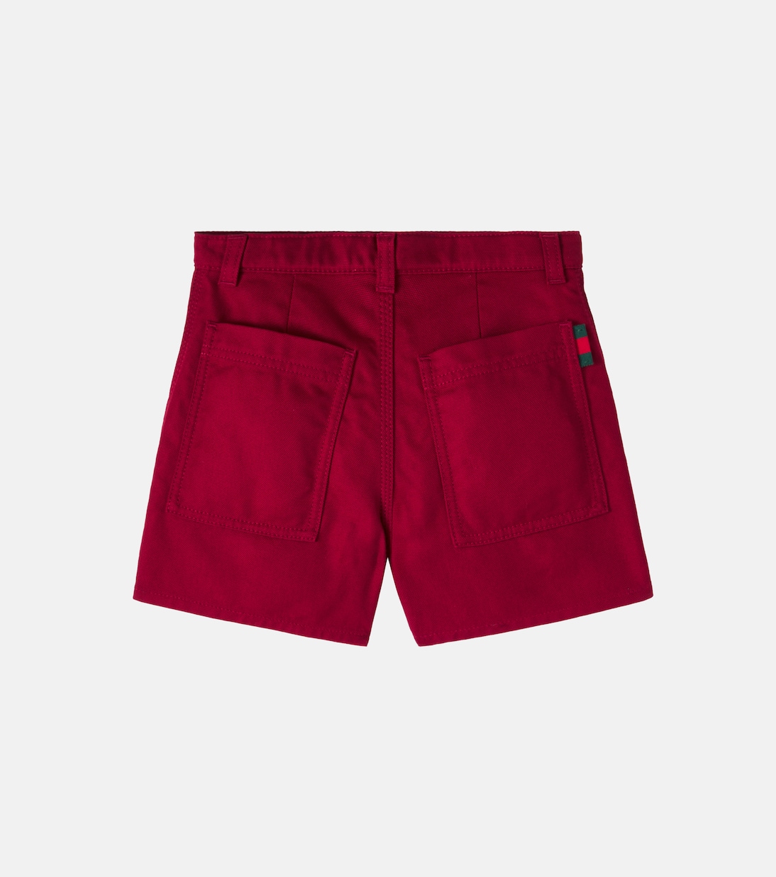 Shorts Web Stripe aus Baumwoll-Canvas | Gucci Kids